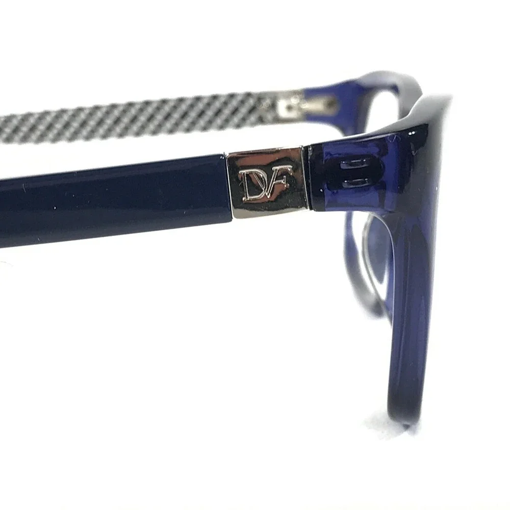 Diane von Furstenberg Eyeglasses Frames DVF5063 416 Black Blue White 50-18-130